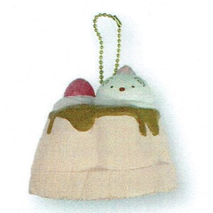 Key Ring Sumikkogurashi Polar Bear Pudding A La Mode Mascot