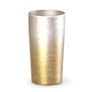 Titanium Tumbler Brown Metal Tumbler Gift BOX Japanese Sake Cup
