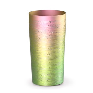 Titanium Tumbler Pink Metal Tumbler Gift BOX Japanese Sake Cup
