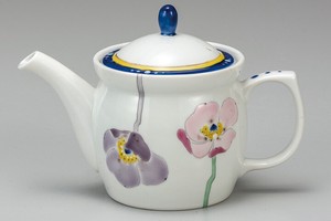 Kutani ware Japanese Teapot Poppy