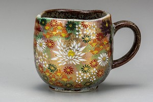 [Kutani Yaki] Mug Flower