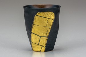 [Kutani Yaki] Cup Gold Leaf