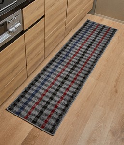Made in Japan Kitchen Mat London Checkered Washable Slip Che