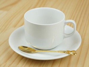 Cup Coffee Cup and Saucer White 200cc