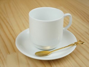 Cup & Saucer Set Coffee Cup and Saucer White 270cc