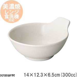 Mino ware Tableware White Pottery 300cc Made in Japan