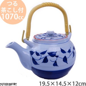 日式茶壶 茶壶 陶器 土瓶/陶器 餐具 6号 1070cc