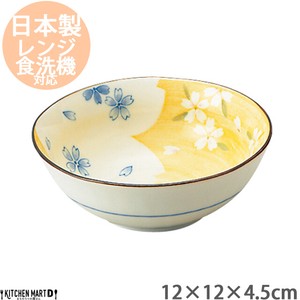 美浓烧 小钵碗 陶器 小碗 餐具 日本国内产 12cm 日本制造