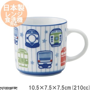 Mino ware Mug Lightweight Pottery Face Kids 210cc Made in Japan