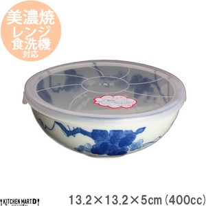 Main Dish Bowl Grapes Pottery Pack 400cc