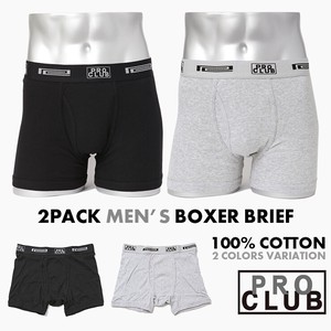 Cotton Boxer Underwear 2-pcs pack