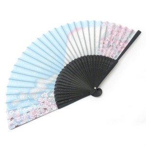 Japanese Fan Sakura-fuji Silk Folding Fan