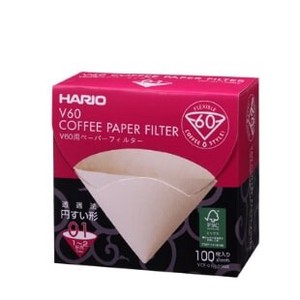 HARIO V60 Coffee Filter 100 1 100 1 100 Pcs