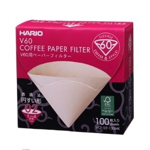 HARIO V60 Coffee Filter 100 2 100 2 100 Pcs