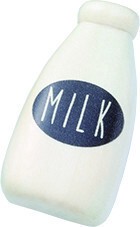 POCO箸置　ミルク　BK