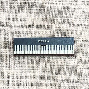 フランス製　木製ボタン 【ピアノ鍵盤】