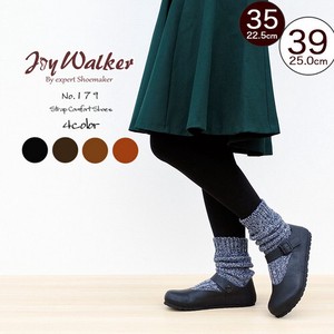 【joy walker】- ストラップ シューズ タイプ -　4色　#179P