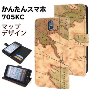Smartphone Case Easy Smartphone 705 Design Notebook Type Case