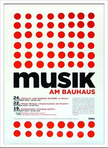 アートフレーム　バウハウス Bauhaus Musik am Bauhaus2