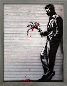 アートフレーム　バンクシー　 Banksy Wither