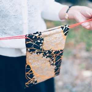 西阵织 化妆包/收纳盒 束口袋 日本制造