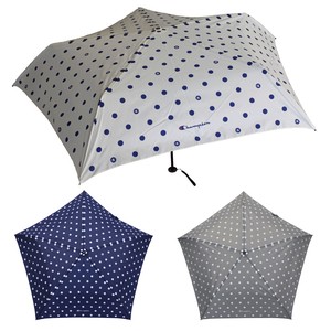 Champion Ladies Dot Mini Folding Umbrella 55 cm 5 1 4 55