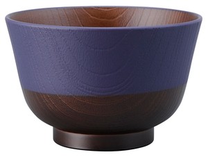 Japan Soup Bowl Eggplant [Made in Japan/Japanese Plates]