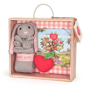 Animal/Fish Plushie/Doll Gift Set Blanket Mini Rabbit