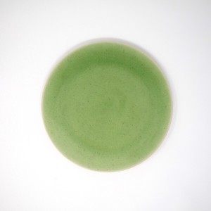 Shigaraki ware Main Plate Green 22cm