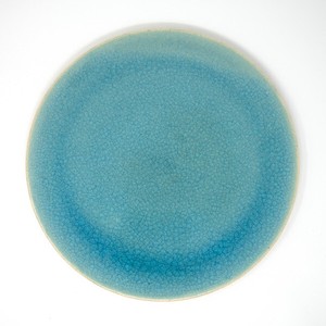 Shigaraki ware Main Plate Blue 27.5cm