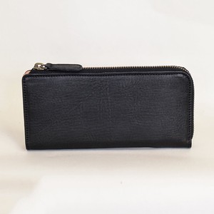 Long Wallet Gift black Ladies Men's Made in Japan