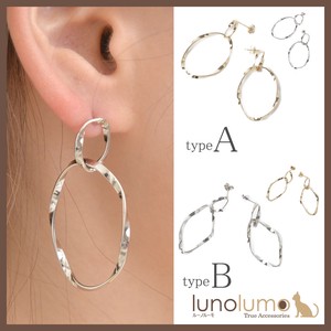 Pierced Earringss sliver Casual Ladies