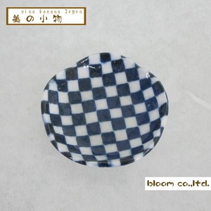 Mino ware Incense Stick Holder Checkered Made in Japan