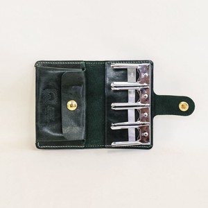 【日本製】姫路産馬革 コインキャッチャー コインケース (Dark green) 財布 メンズ レディース ギフト