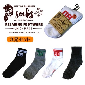 Crew Socks Socks 3-pairs 25 ~ 27cm