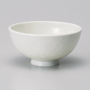 雪粉引軽量茶碗 陶器 日本製 美濃焼 飯碗