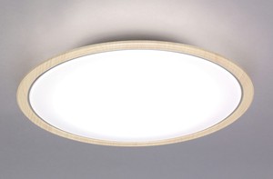 【アイリスオーヤマ　照明　LEDシーリングライト】　LEDシーリング  5.0シリーズ　木調フレームF　12畳調色