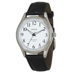 TELVA テルバ アナログウオッチ メンズ 本革 腕時計【TE-AM031】プチプラ 日本製ムーブメント