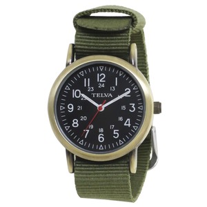 TELVA テルバ アナログウオッチ NATOバンド  腕時計【TE-AM043】プチプラ 日本製ムーブメント