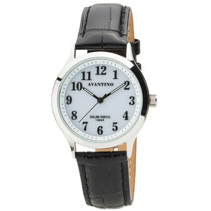 Analog Watch Genuine Leather Men's Made in Japan