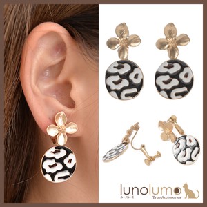 Clip-On Earrings Earrings Flower Casual Ladies'