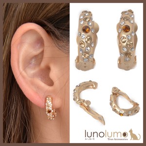 Clip-On Earrings Earrings Bijoux Rhinestone Ladies'
