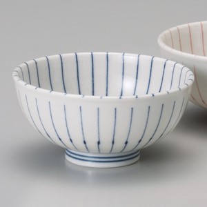 ルナ十草 青軽量茶碗 陶器 日本製 美濃焼 飯碗