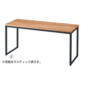 【オリジナル什器】ブラックショーテーブル ホワイト
