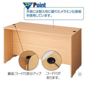 【オリジナル什器】木製ローカウンター W140cm
