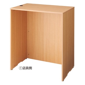 【オリジナル什器】木製ハイカウンター W90cm