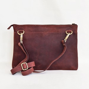 Clutch Bag Cattle Leather 2-way