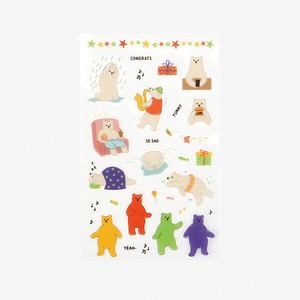 Stickers Sticker Bear collection Jelly