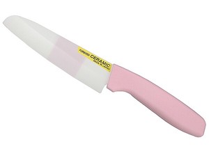 Antibacterial Color Ceramic Japanese Cooking Knife 1 40 mm Pink Pink Handle 1 4