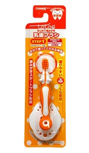 【特価】コンビ テテオ はじめて歯みがき 乳歯ブラシ STEP1（ベビー用品）